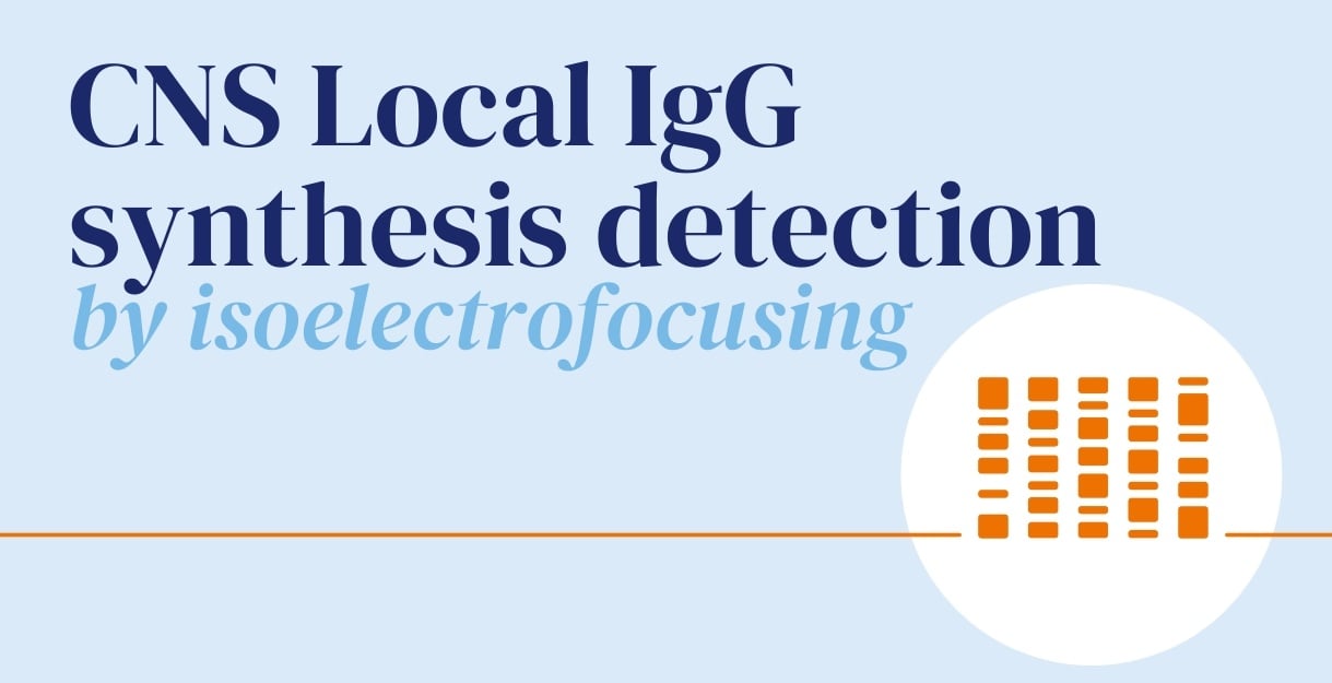 CNS Local IgG synthesis detection